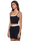 Padded Sports Bra Layered Workout Sets