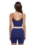 Padded Sports Bra Layered Workout Sets