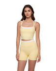 Padded Sports Bra Layered Workout Sets