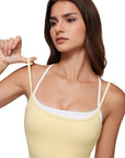 Padded Sports Bra Layered Workout Sets