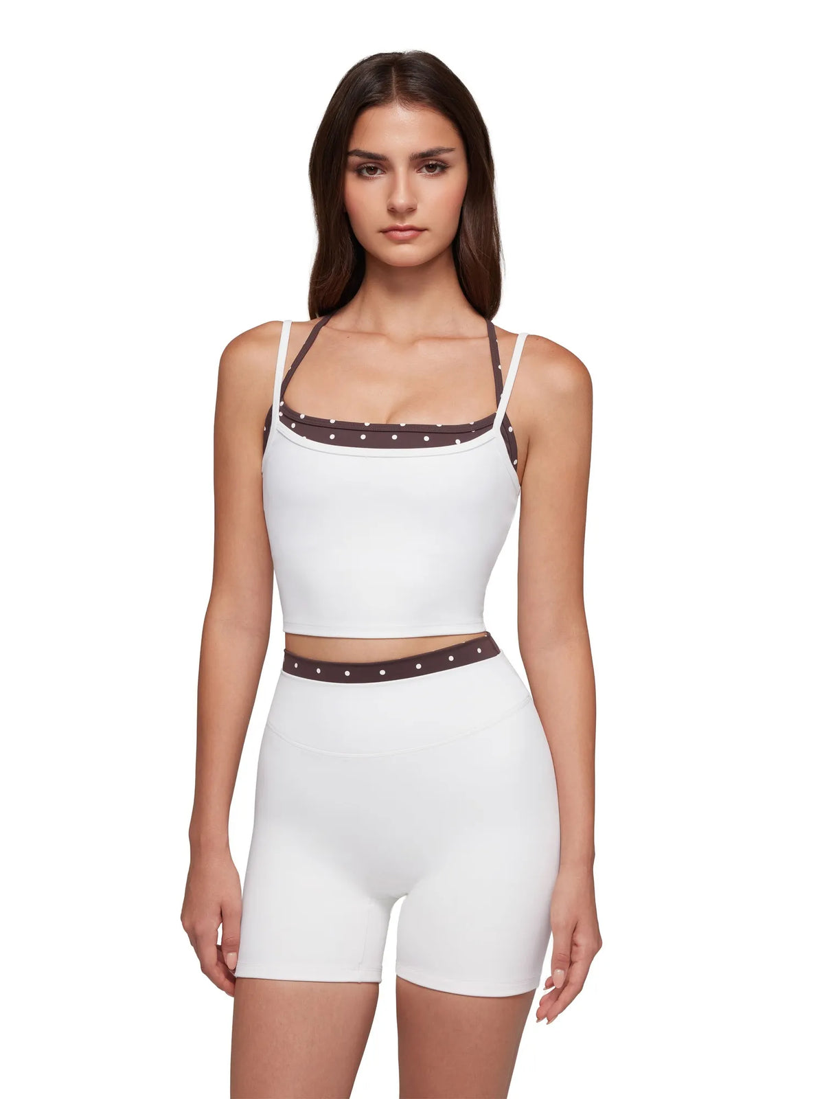 Padded Sports Bra Layered Workout Sets