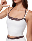 Padded Sports Bra Layered Workout Sets