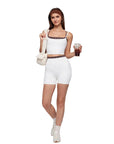 Padded Sports Bra Layered Workout Sets