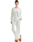 Ribbed Pajama Set-SUUKSESS-SUUKSESS