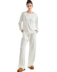 Ribbed Pajama Set-SUUKSESS-SUUKSESS