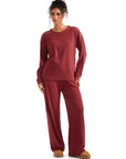 Ribbed Pajama Set-SUUKSESS-SUUKSESS