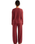 Ribbed Pajama Set-SUUKSESS-SUUKSESS