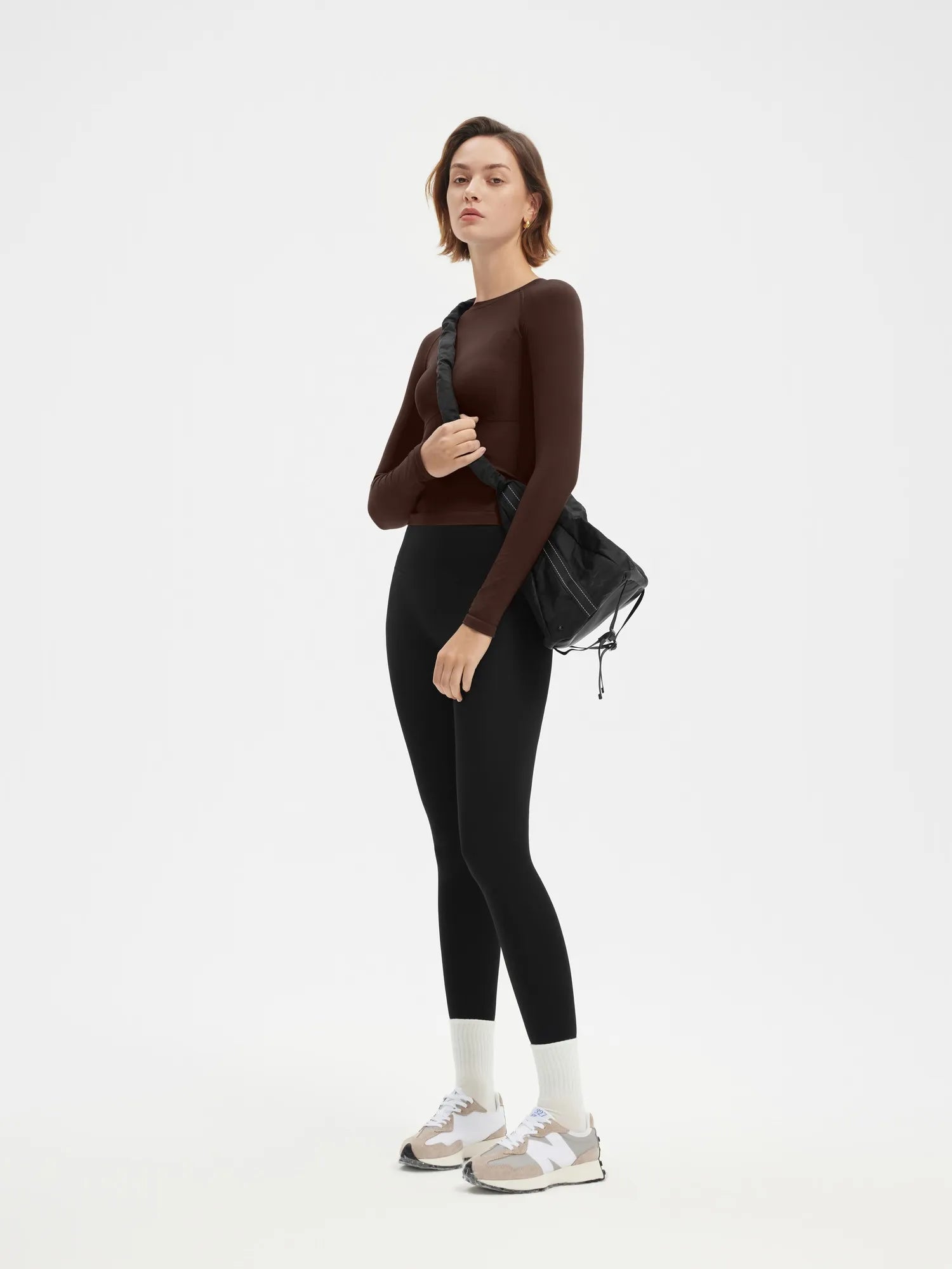 SUUKSESS Women Seamless Workout Long Sleeve Shirts Gym Athletic Running Yoga Tops-SUUKSESS-SUUKSESS