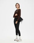 SUUKSESS Women Seamless Workout Long Sleeve Shirts Gym Athletic Running Yoga Tops-SUUKSESS-SUUKSESS