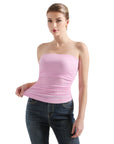 Ribbed Ruched Tube Top-SUUKSESS-SUUKSESS