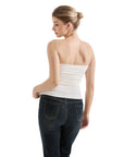 Ribbed Ruched Tube Top-SUUKSESS-SUUKSESS