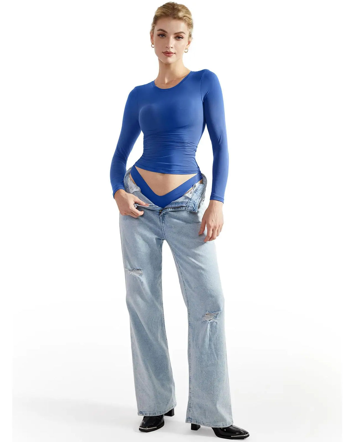 Buttery Soft Crew Neck Shirt - Long Sleeve