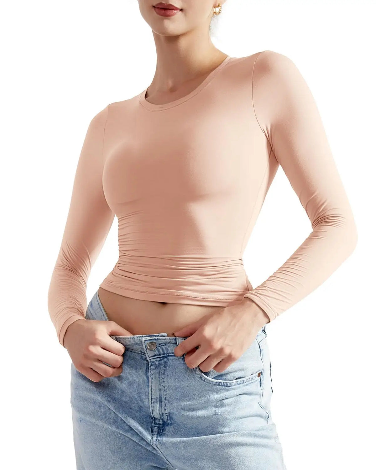 Buttery Soft Crew Neck Shirt - Long Sleeve