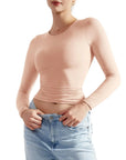 Buttery Soft Crew Neck Shirt - Long Sleeve