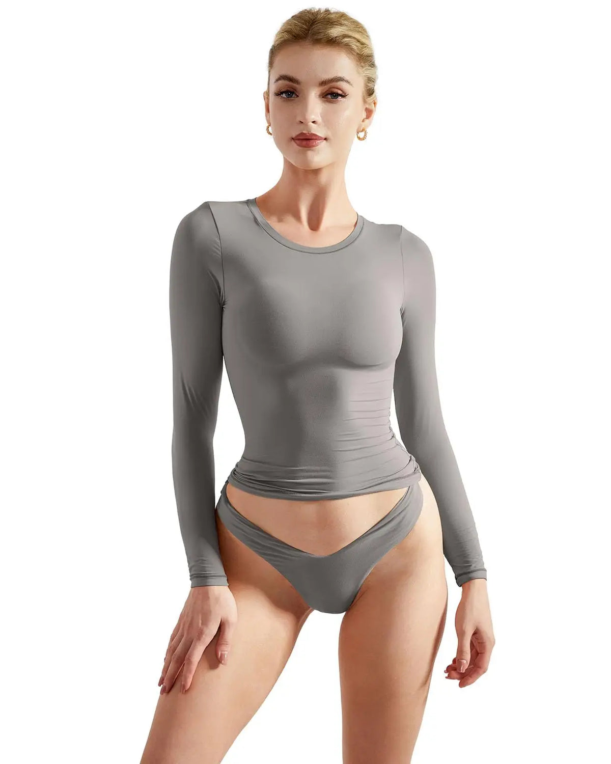 Buttery Soft Crew Neck Shirt - Long Sleeve