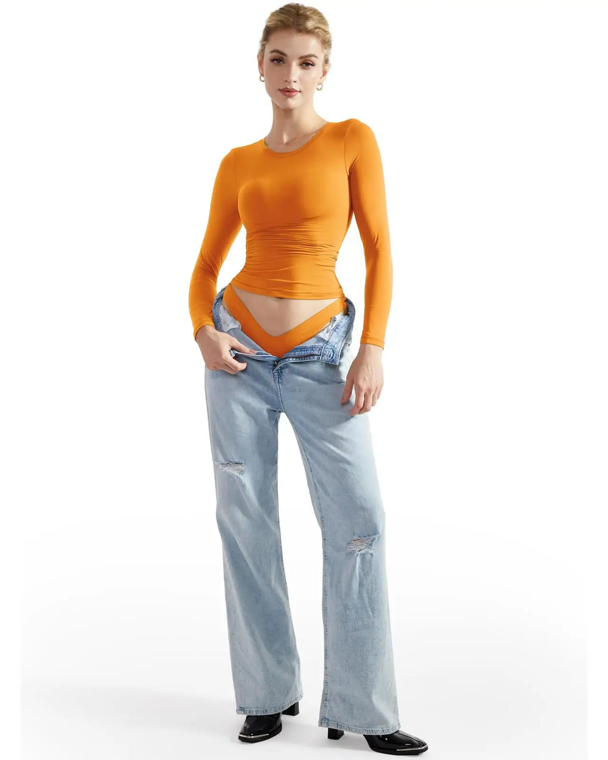 Buttery Soft Crew Neck Shirt - Long Sleeve