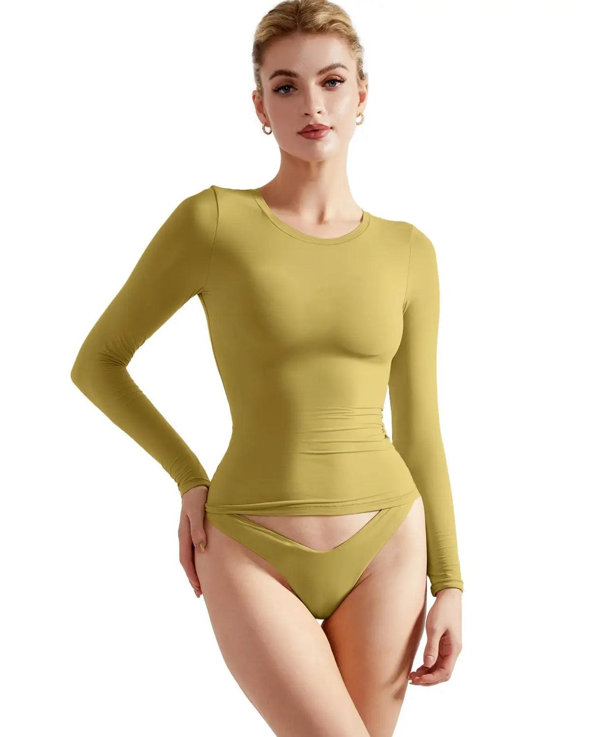 Buttery Soft Crew Neck Shirt - Long Sleeve