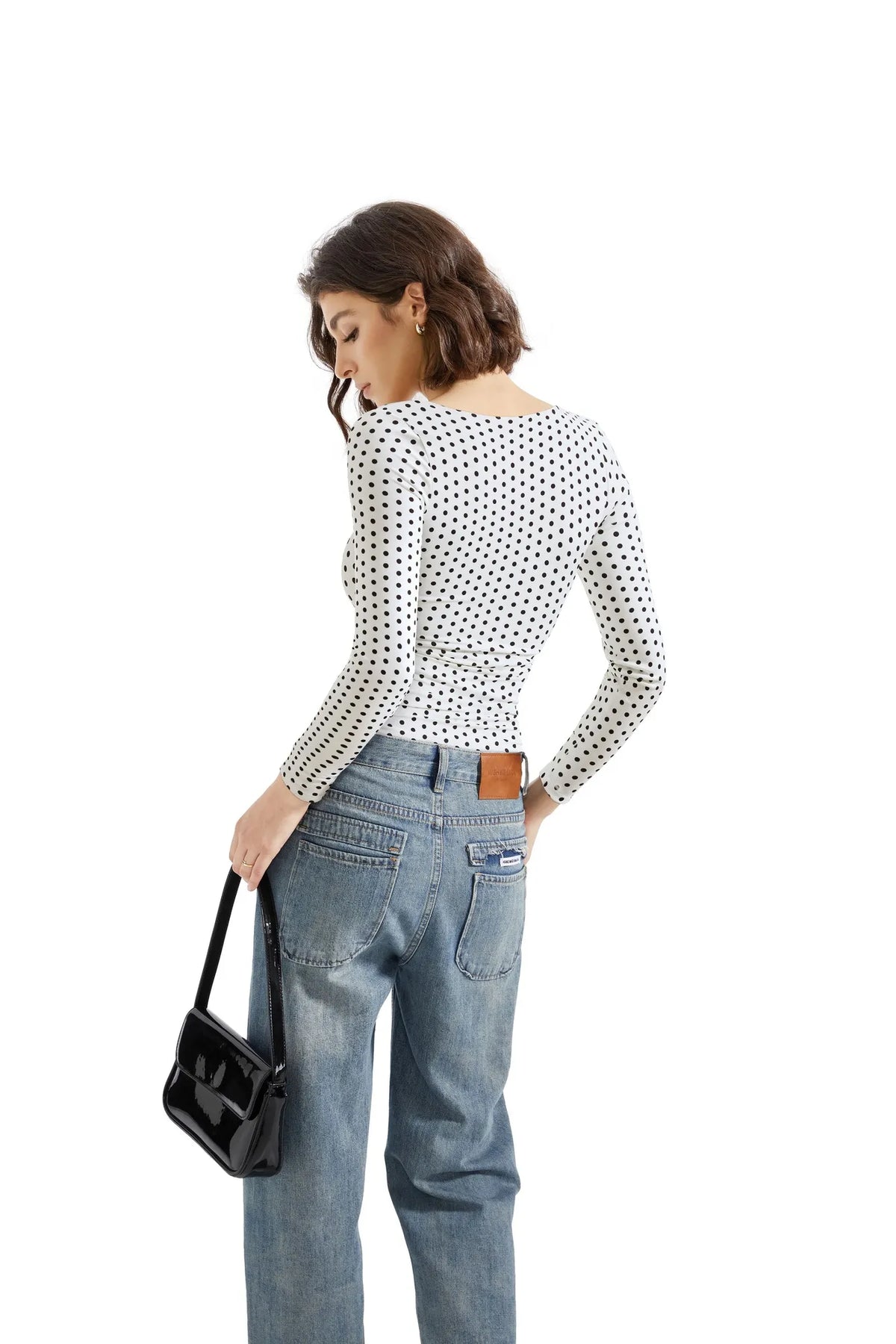 Buttery Soft Square Neck Shirt - Long Sleeve