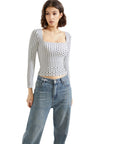 Buttery Soft Square Neck Shirt - Long Sleeve