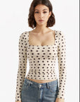 Buttery Soft Square Neck Shirt - Long Sleeve