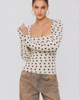 Buttery Soft Square Neck Shirt - Long Sleeve