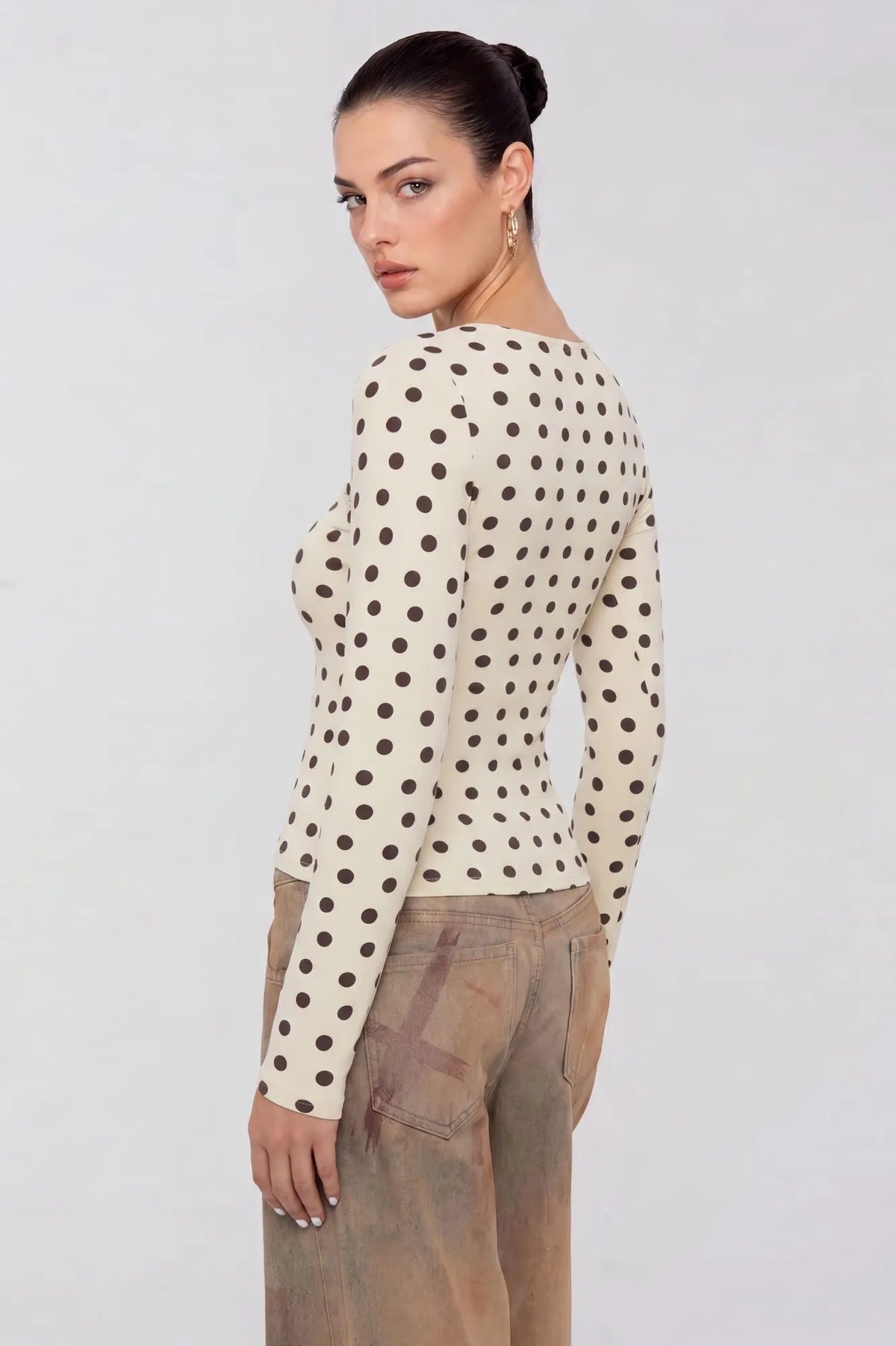 Buttery Soft Square Neck Shirt - Long Sleeve