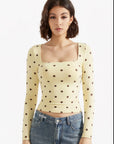 Buttery Soft Square Neck Shirt - Long Sleeve