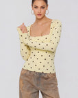 Buttery Soft Square Neck Shirt - Long Sleeve