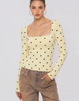 Buttery Soft Square Neck Shirt - Long Sleeve