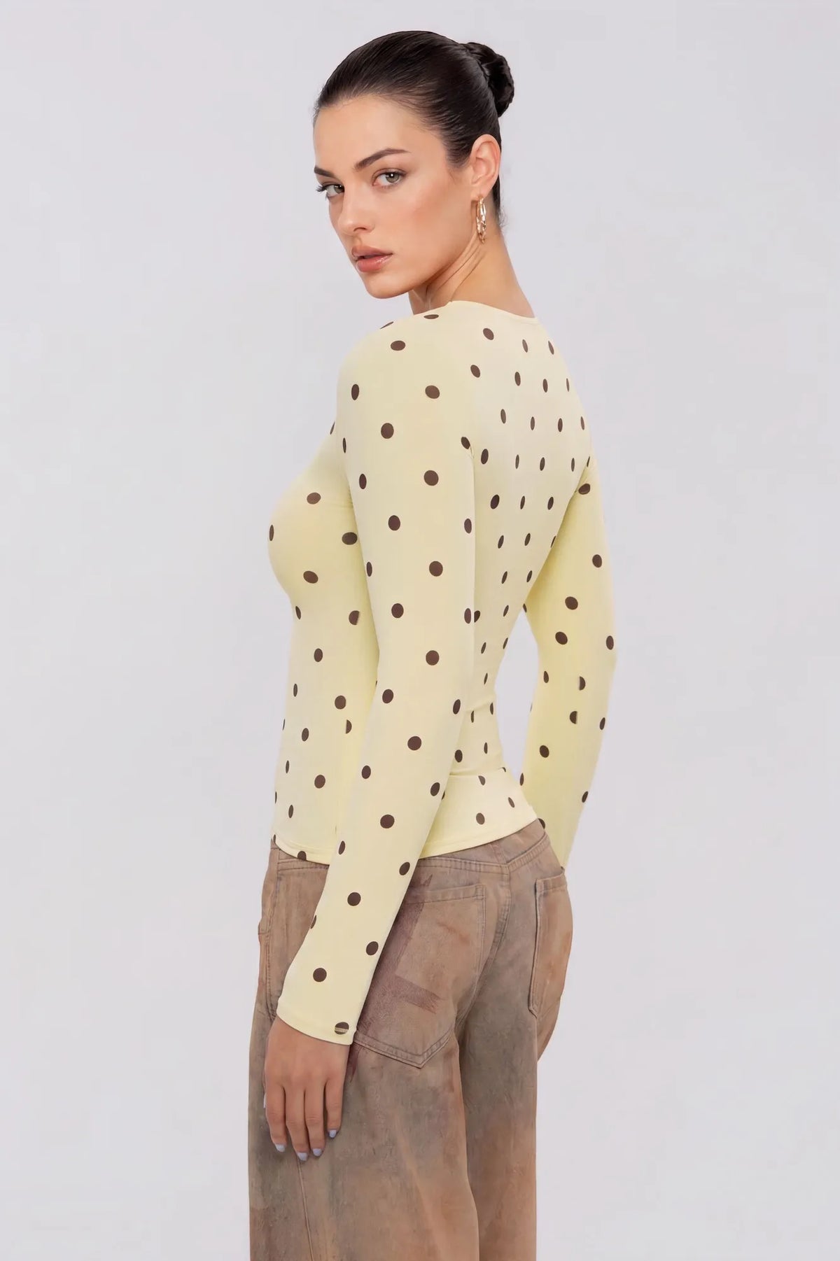 Buttery Soft Square Neck Shirt - Long Sleeve