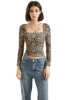 Buttery Soft Square Neck Shirt - Long Sleeve
