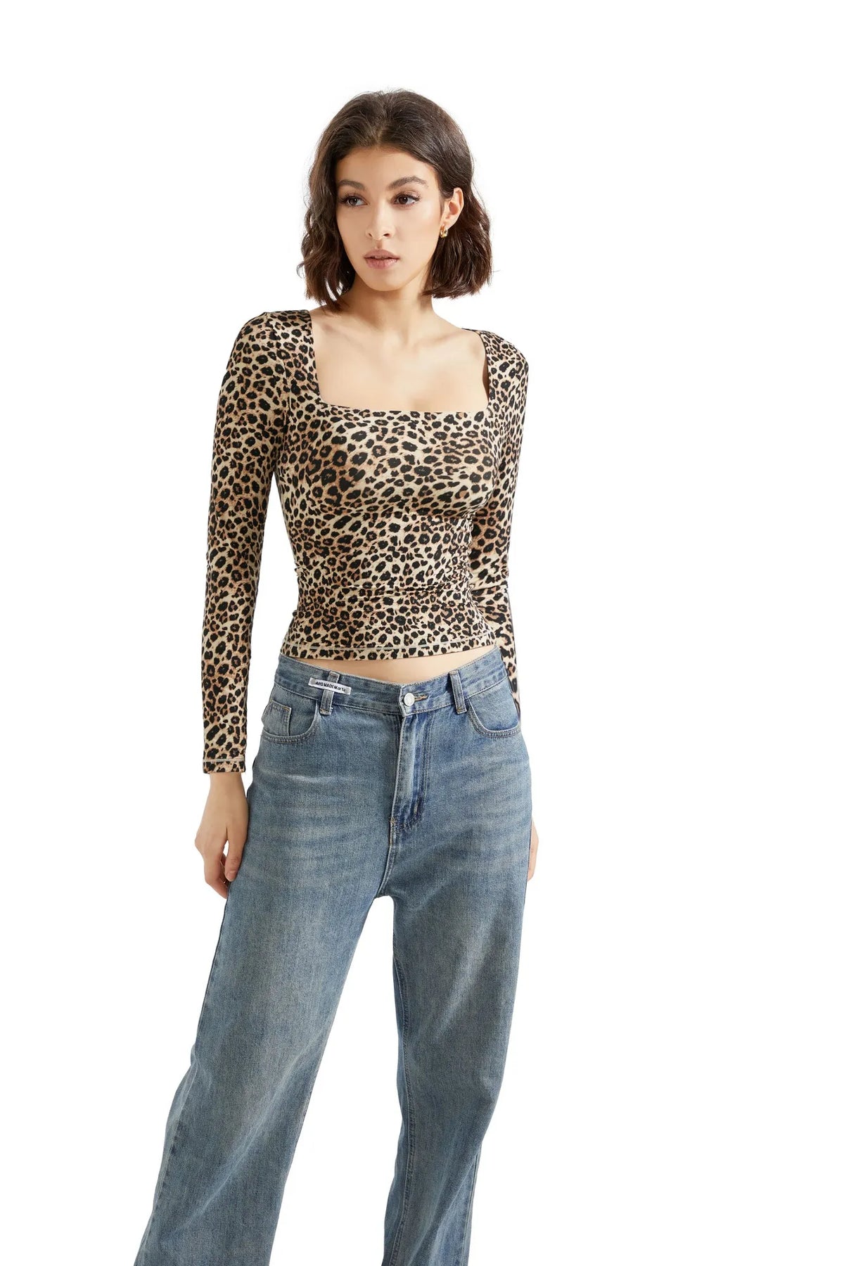 Buttery Soft Square Neck Shirt - Long Sleeve