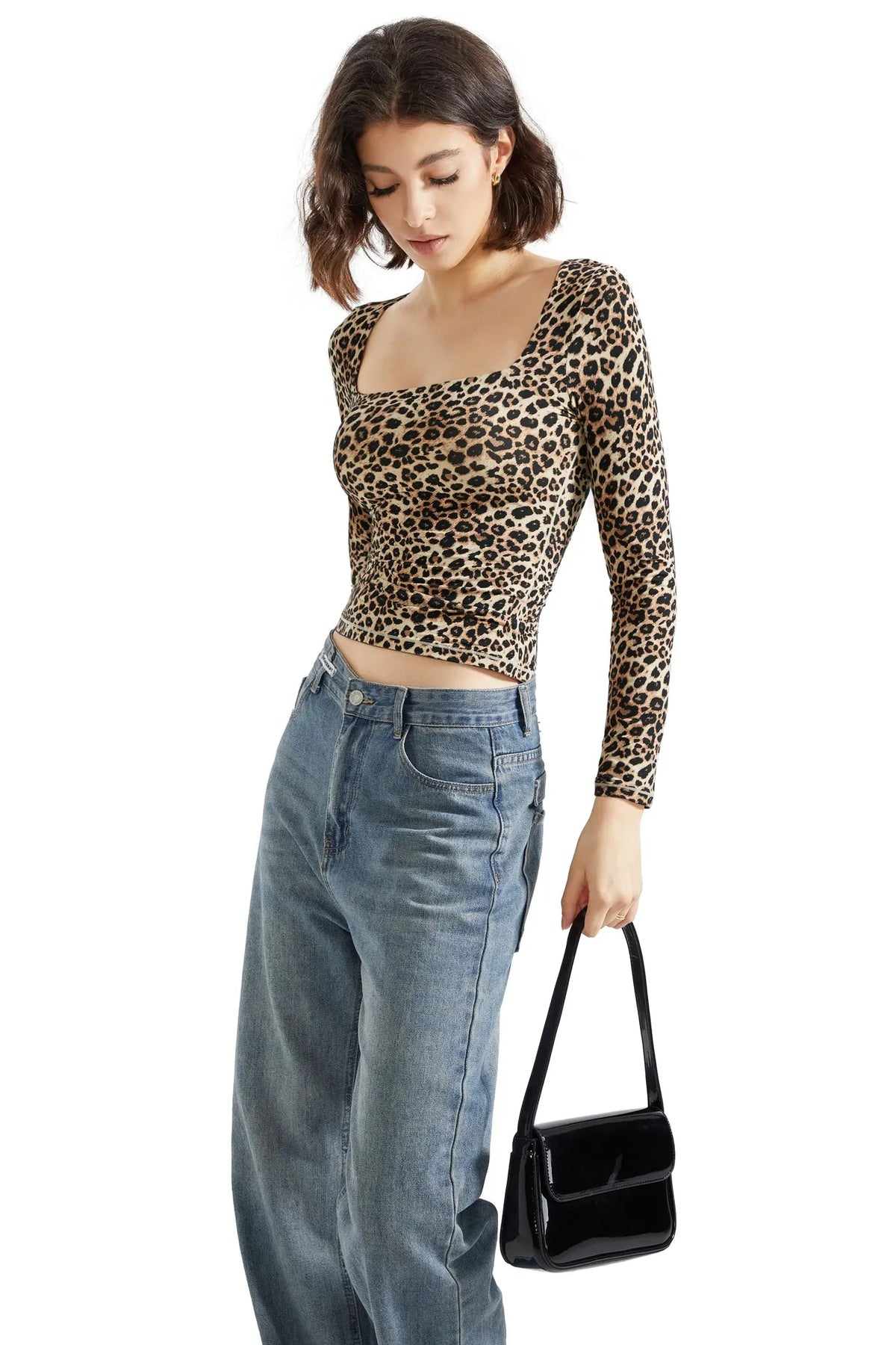 Buttery Soft Square Neck Shirt - Long Sleeve