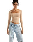 Buttery Soft Square Neck Shirt - Long Sleeve