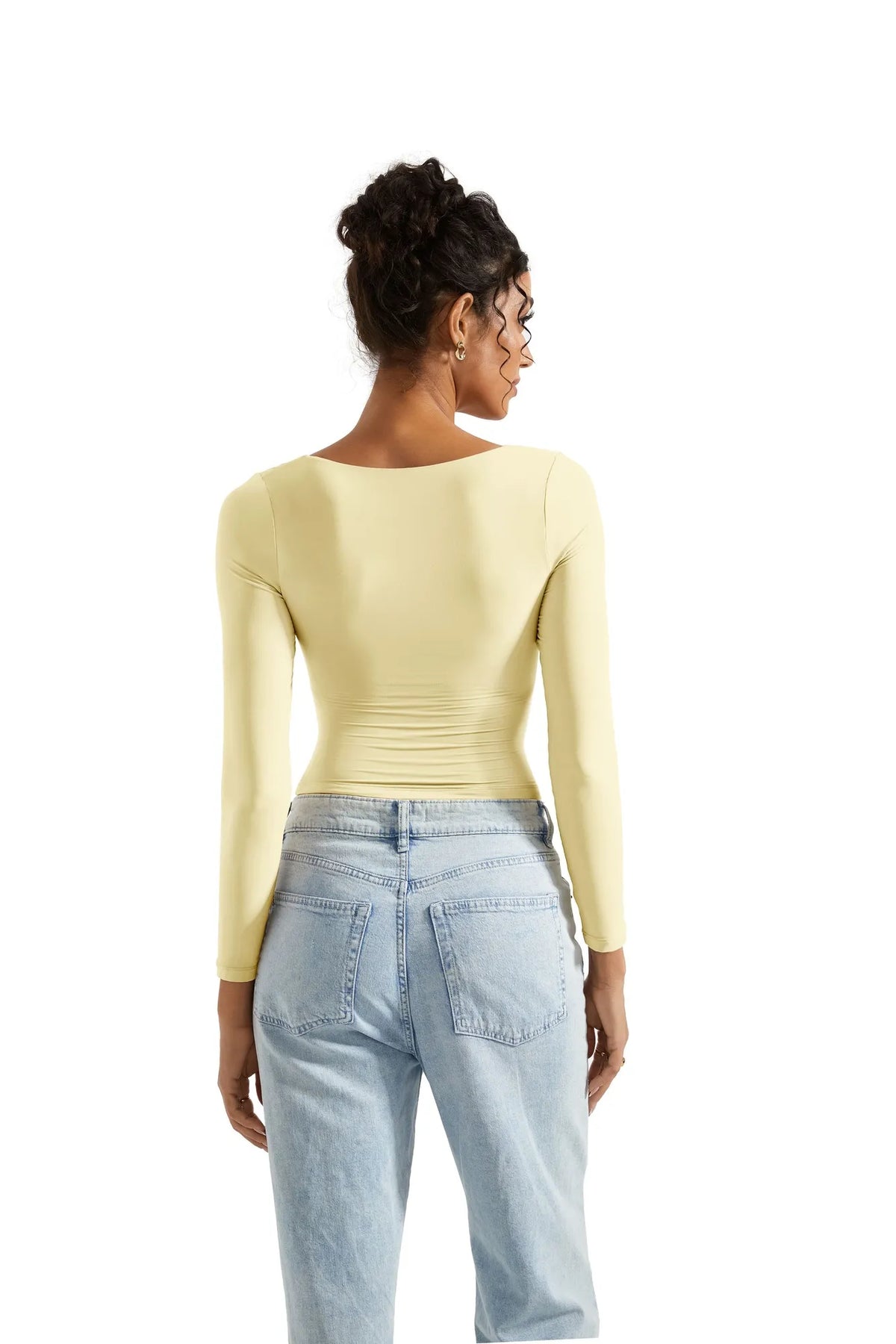 Buttery Soft Square Neck Shirt - Long Sleeve