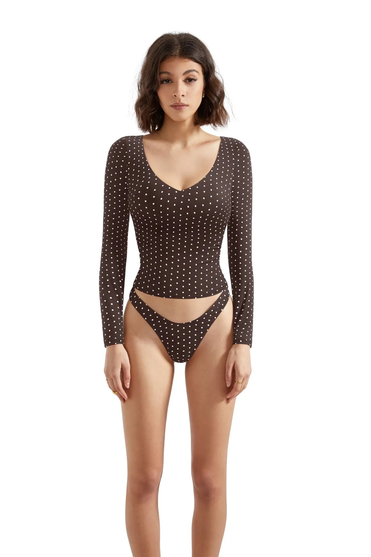 Buttery Soft V Neck Shirt - Long Sleeve