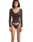 Buttery Soft V Neck Shirt - Long Sleeve