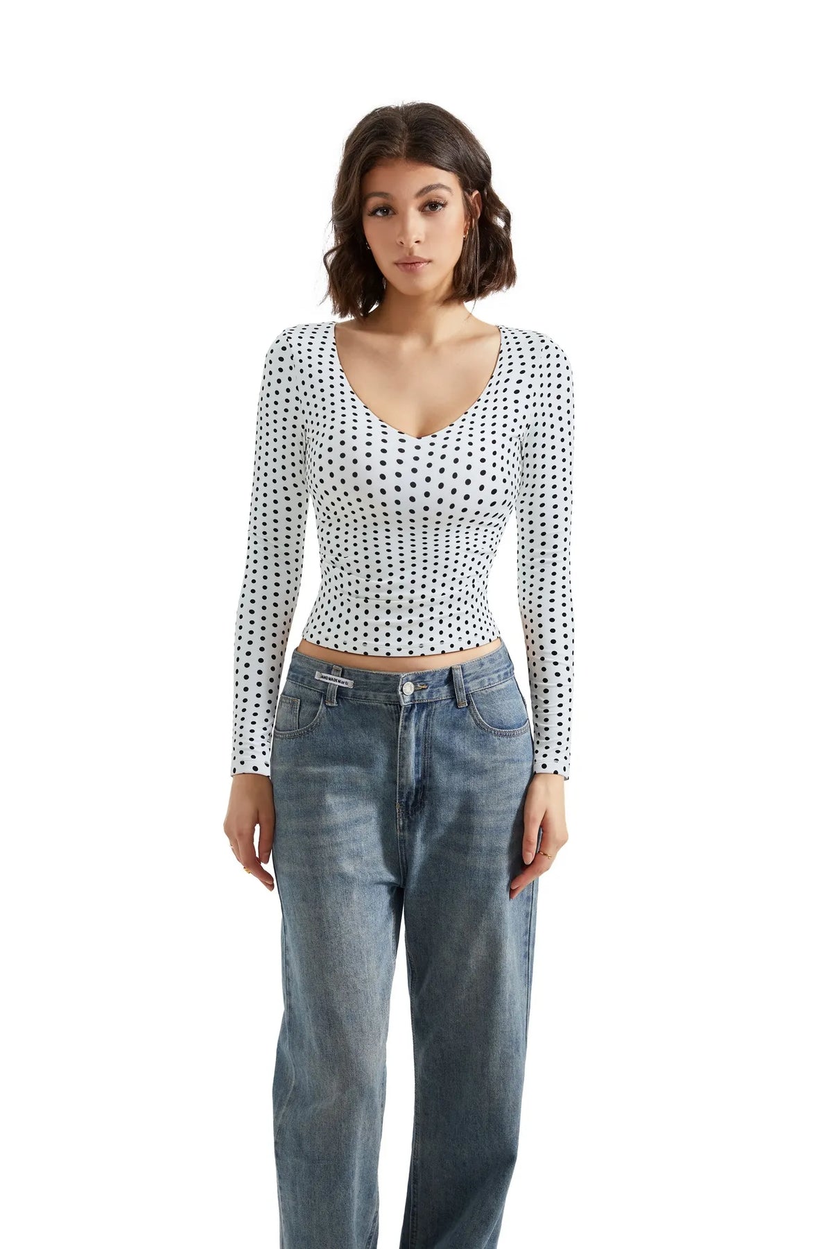 Buttery Soft V Neck Shirt - Long Sleeve