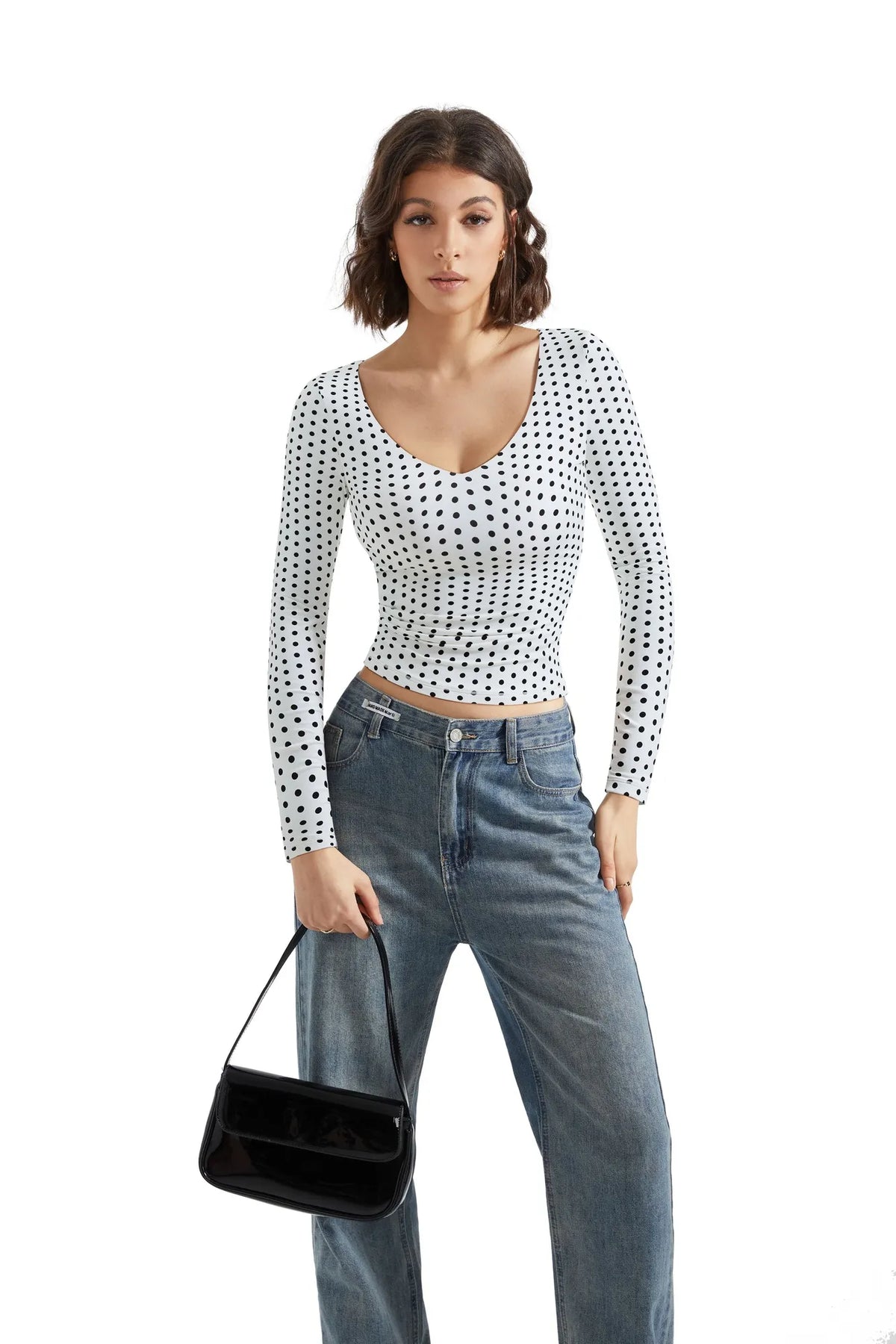 Buttery Soft V Neck Shirt - Long Sleeve