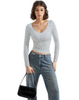 Buttery Soft V Neck Shirt - Long Sleeve