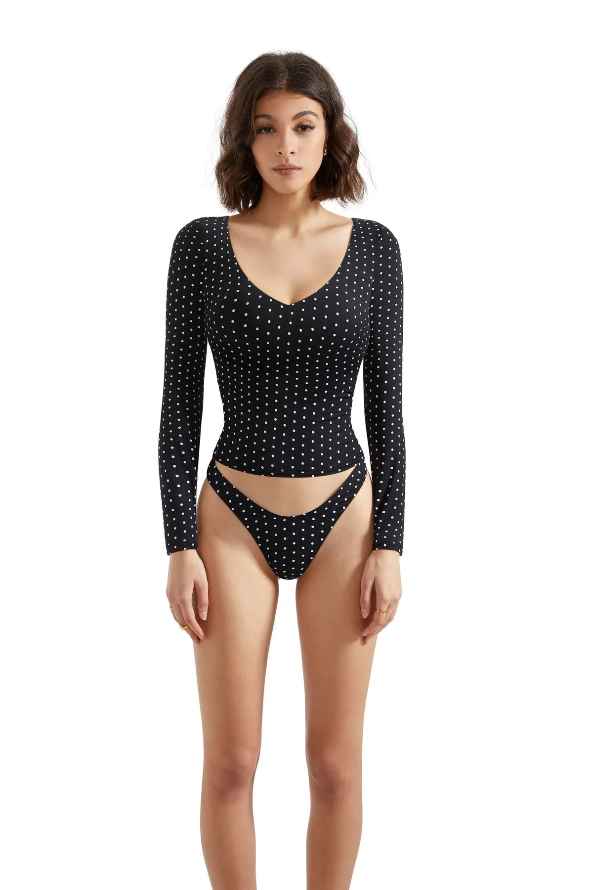 Buttery Soft V Neck Shirt - Long Sleeve