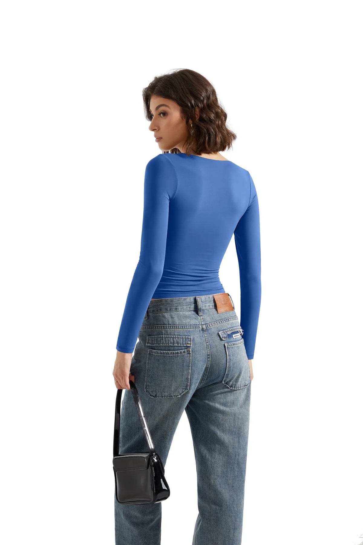 Buttery Soft V Neck Shirt - Long Sleeve
