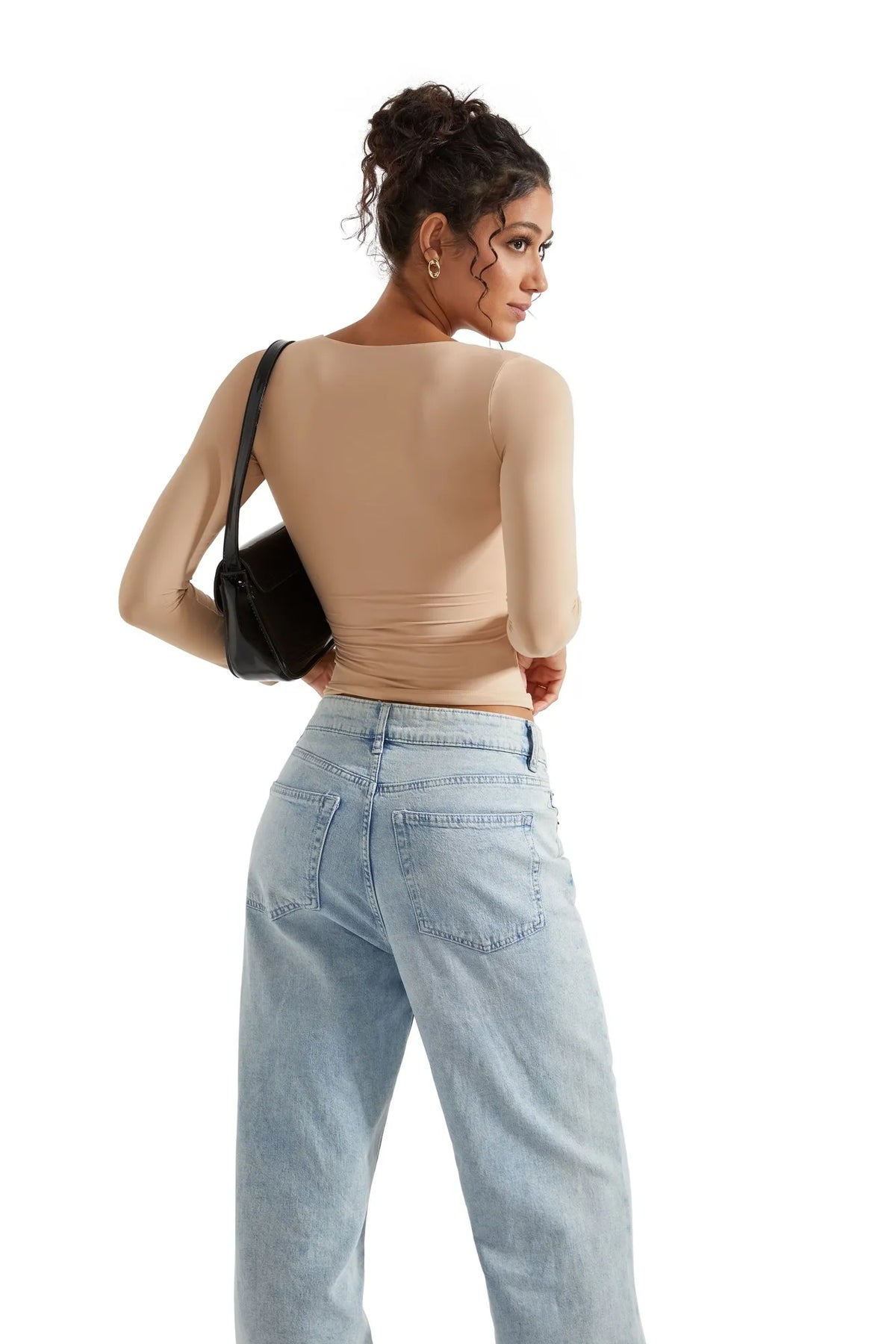Buttery Soft V Neck Shirt - Long Sleeve