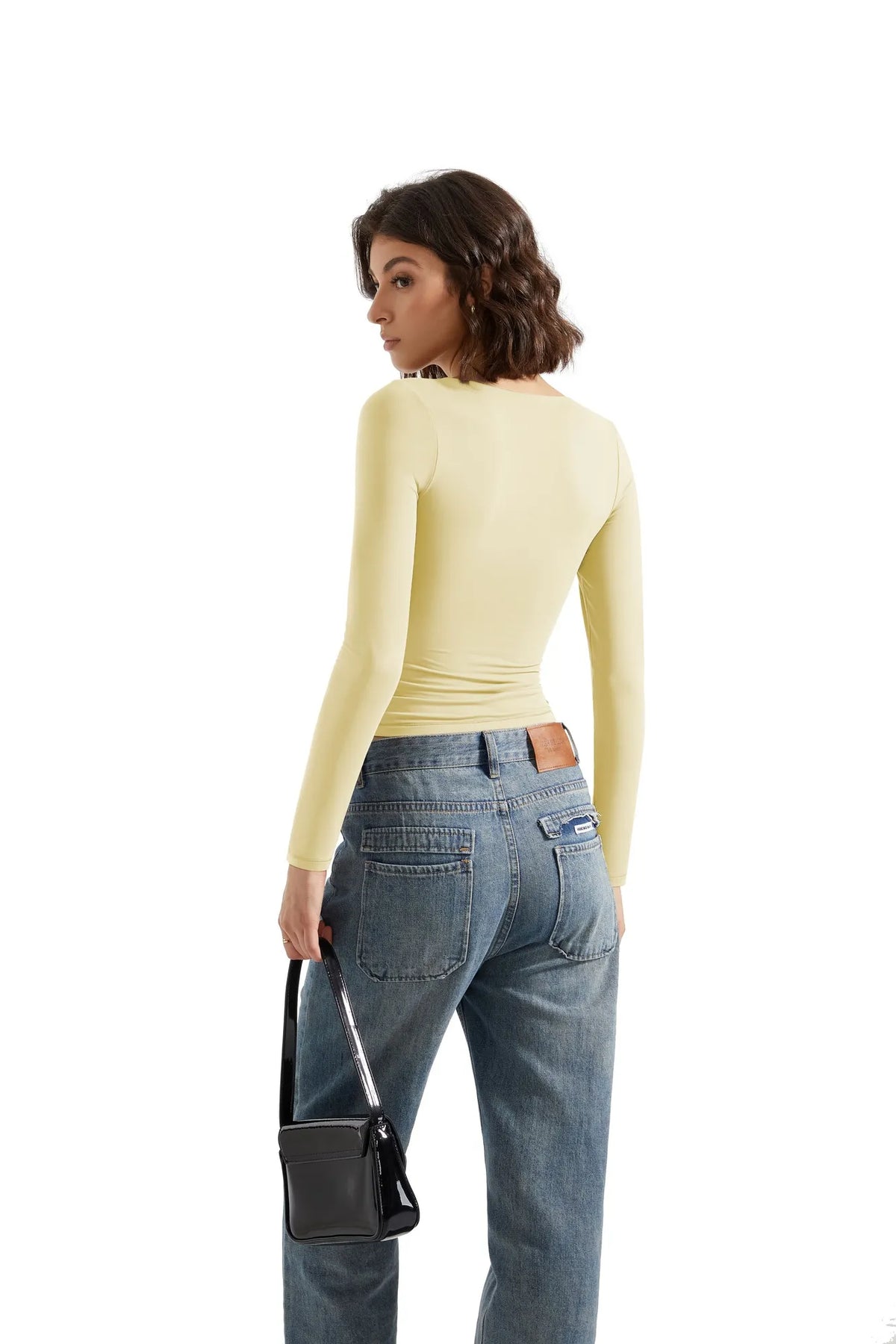 Buttery Soft V Neck Shirt - Long Sleeve