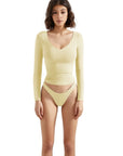 Buttery Soft V Neck Shirt - Long Sleeve