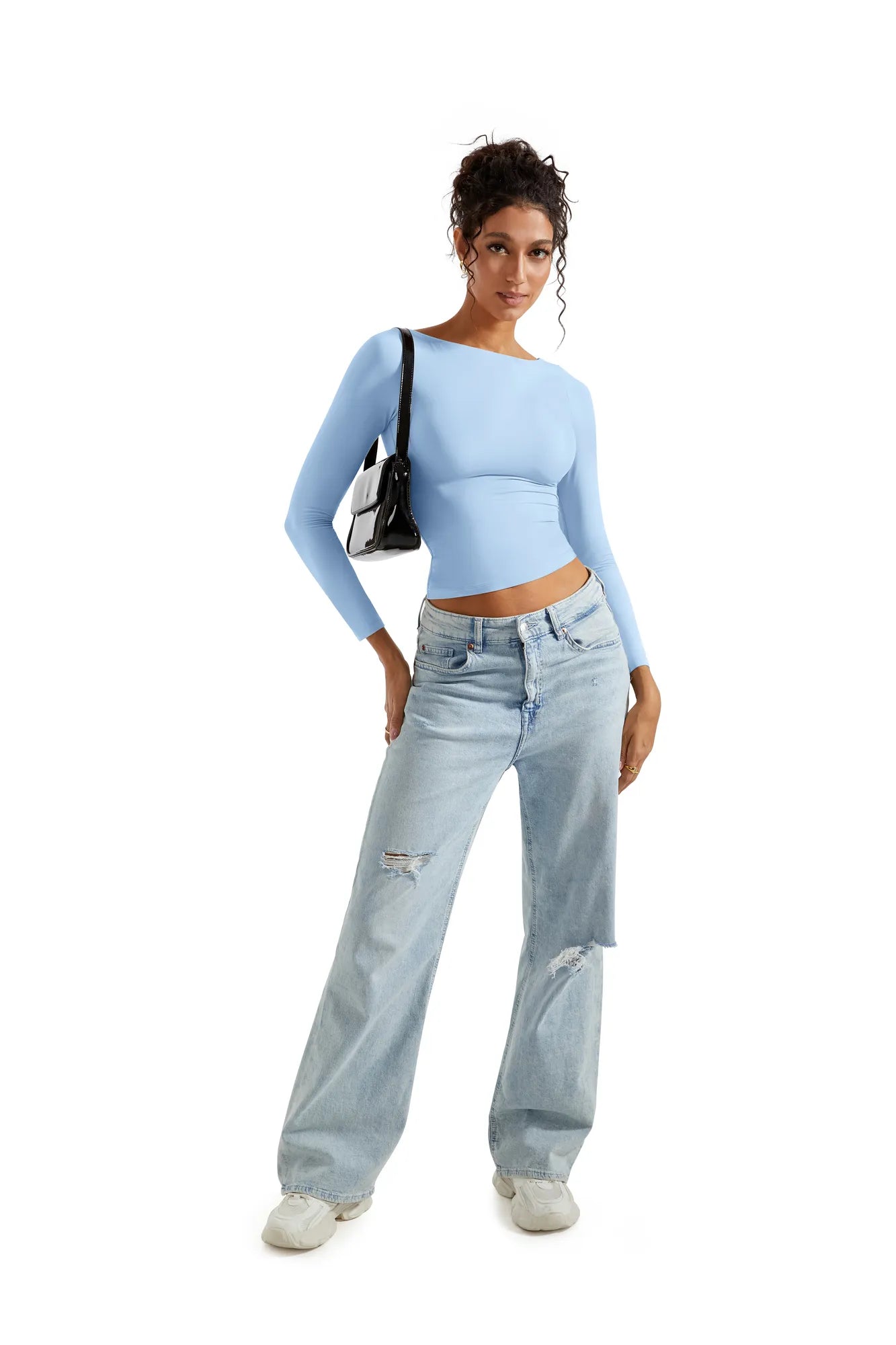 Buttery Soft Boat Neck Shirt - Long Sleeve-Clothing-SUUKSESS-SUUKSESS