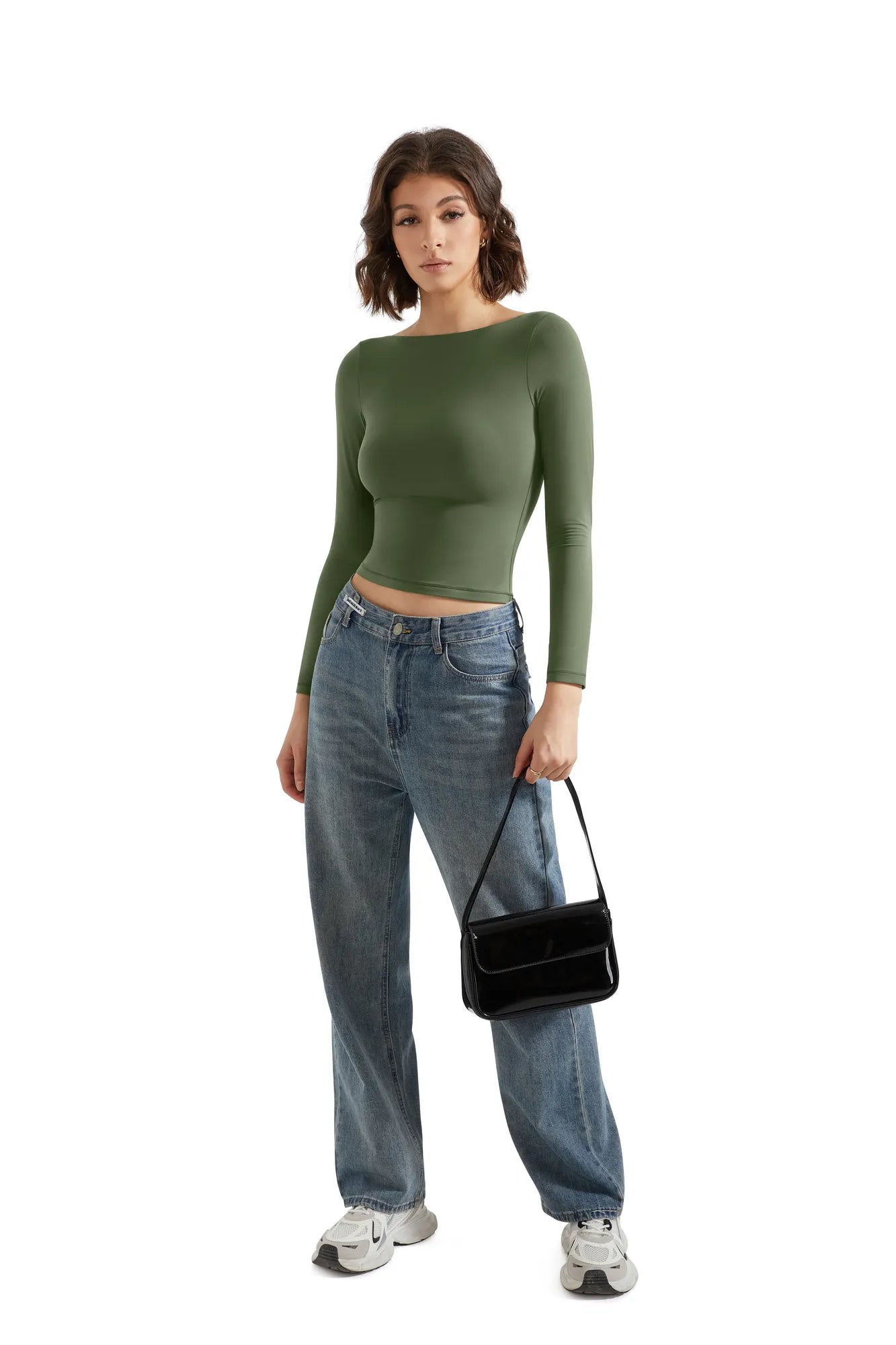 Buttery Soft Boat Neck Shirt - Long Sleeve-Clothing-SUUKSESS-SUUKSESS