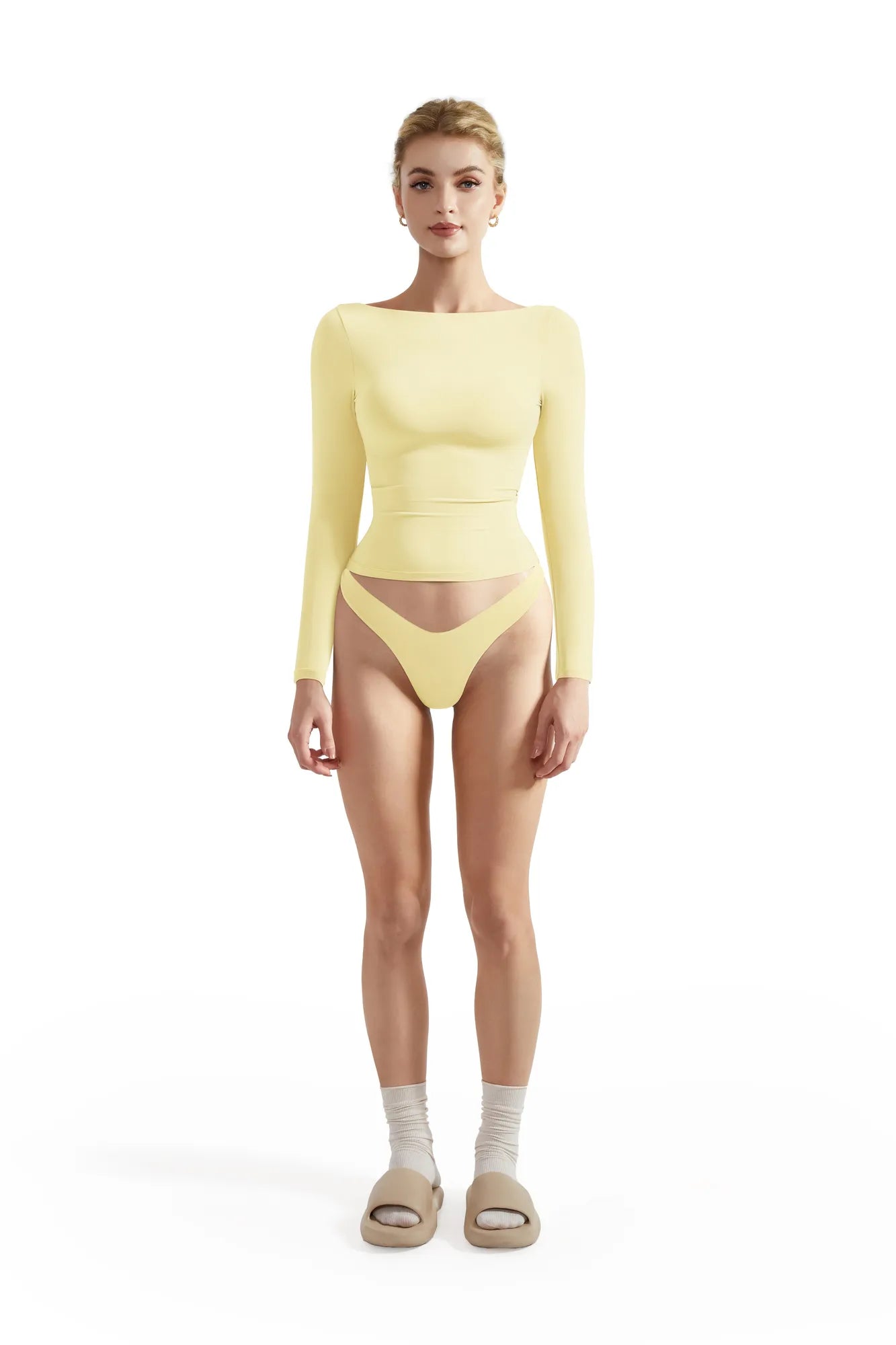Buttery Soft Boat Neck Shirt - Long Sleeve-Clothing-SUUKSESS-SUUKSESS