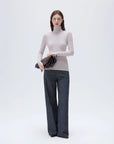 SUUKSESS Women Cashmere Turtleneck Long Sleeve Shirt Fitted Fall Basic Thermal Tops Fall Fashion-SUUKSESS-SUUKSESS