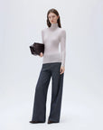 SUUKSESS Women Cashmere Turtleneck Long Sleeve Shirt Fitted Fall Basic Thermal Tops Fall Fashion-SUUKSESS-SUUKSESS